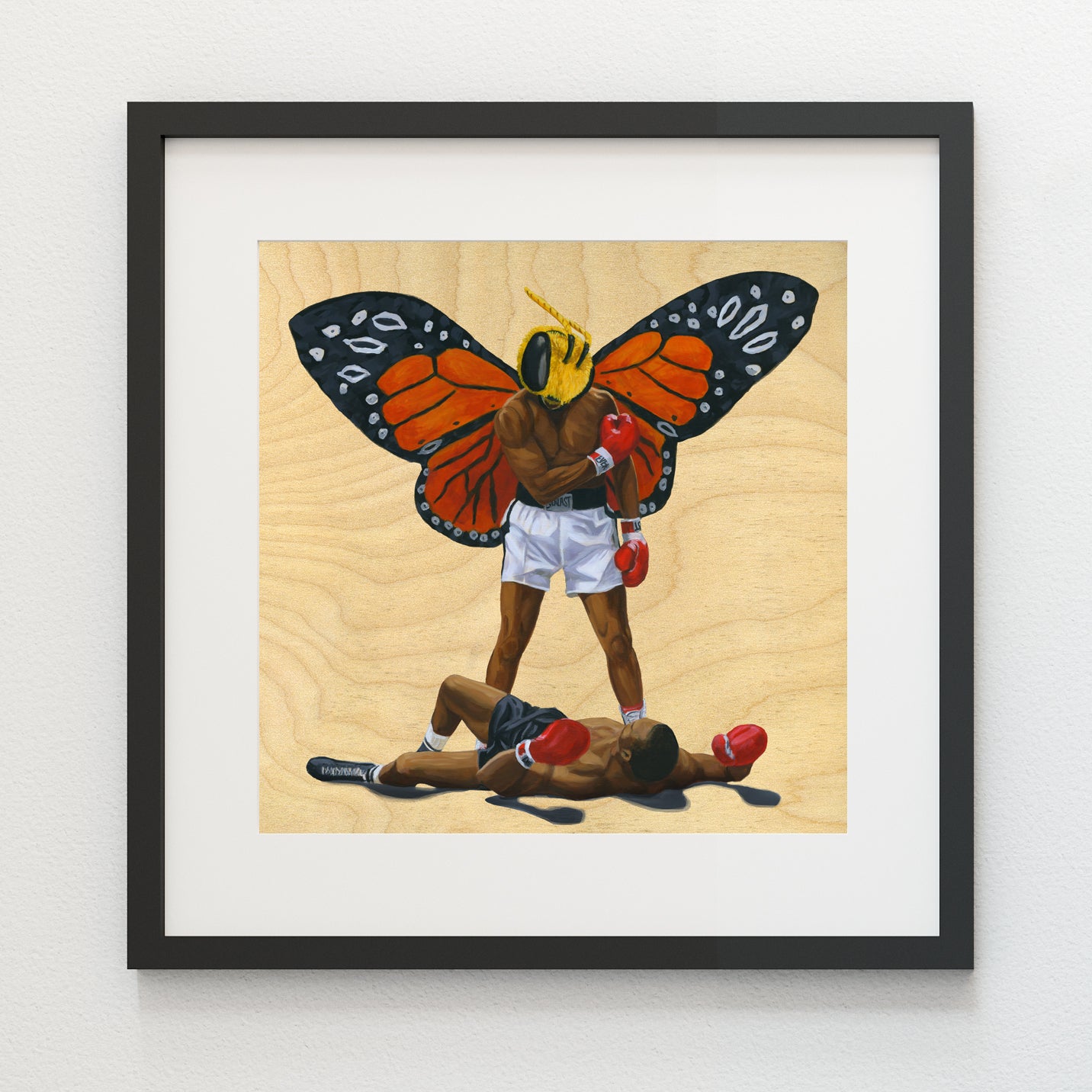 Float Like a Butterfly, Sting Like A Bee – Tony Taylor Art
